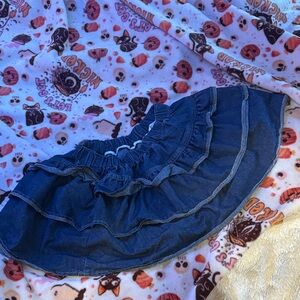 SHEIN Dark Blue Mini Skirt